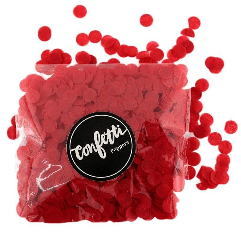 Northio  Confettis - 2,5 cm rouge 