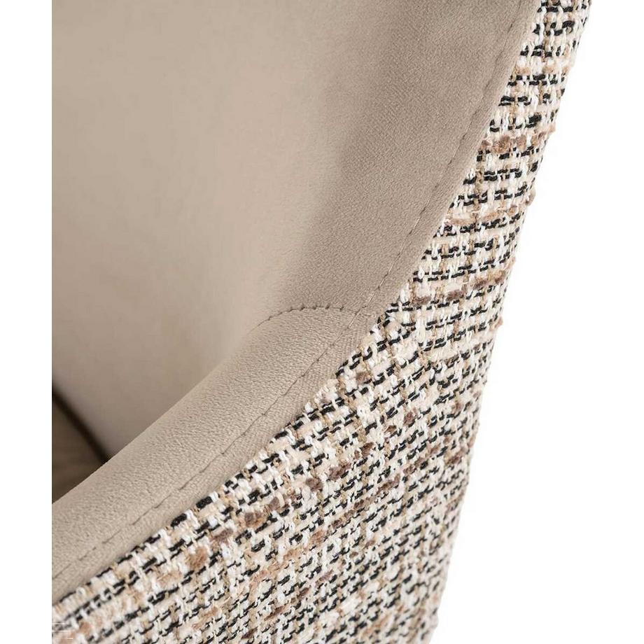 mutoni Siège pivotant Lisonne trendy nature  