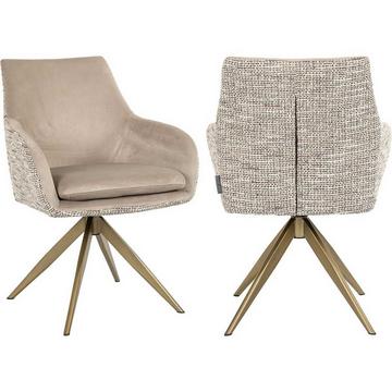 Siège pivotant Lisonne trendy nature