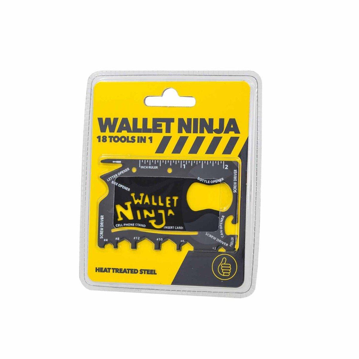 HOOT  Wallet Ninja 18in1 Multi-Tool 