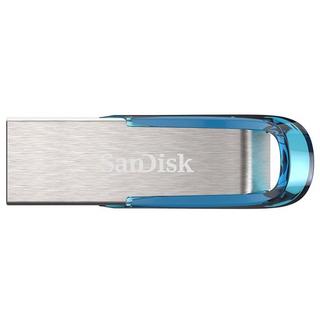 SanDisk  SanDisk Ultra Flair lecteur USB flash 64 Go USB Type-A 3.2 Gen 1 (3.1 Gen 1) Bleu, Argent 