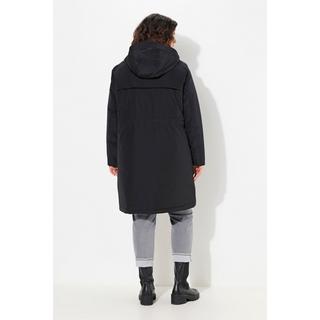 Ulla Popken  Manteau technique imperméable HYPRAR, poche zippée, matière recyclée 