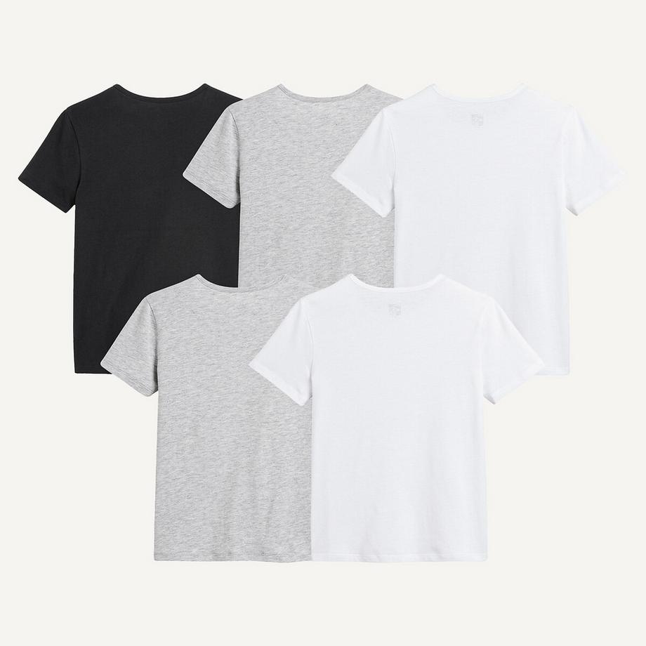 La Redoute Collections  5er-Pack Unterhemden 