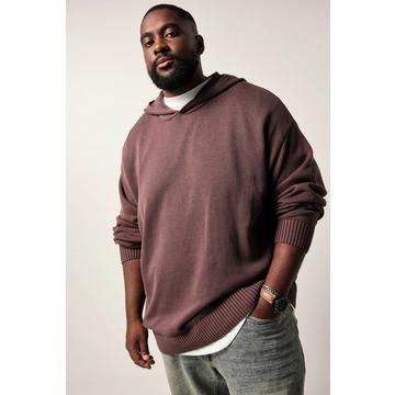 Strickhoodie, Kapuzenpullover, bis 7 XL