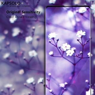 KAPSOLO  Tempered GLASS Screen Protection, curved, Ultimate, Microbial Apple iPhone X 