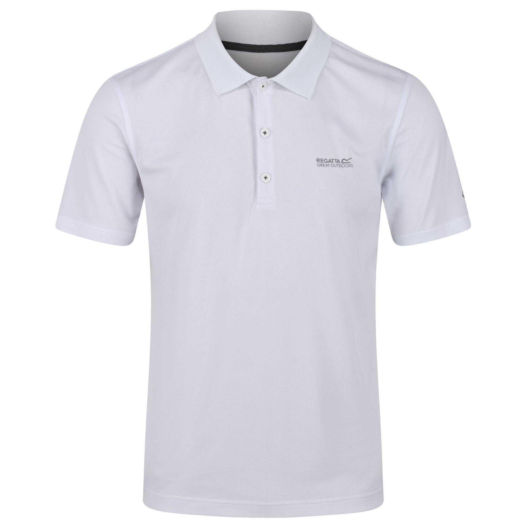 Image of Sportpoloshirt Maverick V Kurzärmlig Herren Weiss S