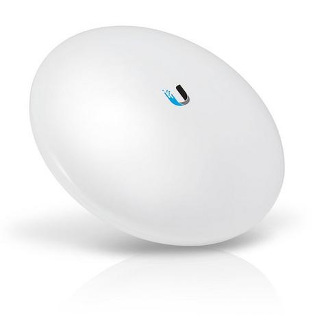 Ubiquiti Networks  NanoBeam 2AC Blanc Connexion Ethernet, supportant l'alimentation via ce port (PoE) 