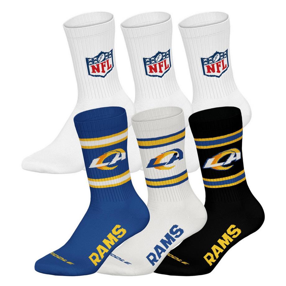 Socken  6er Pack Stretch-NFL 6Pack Crew Socks