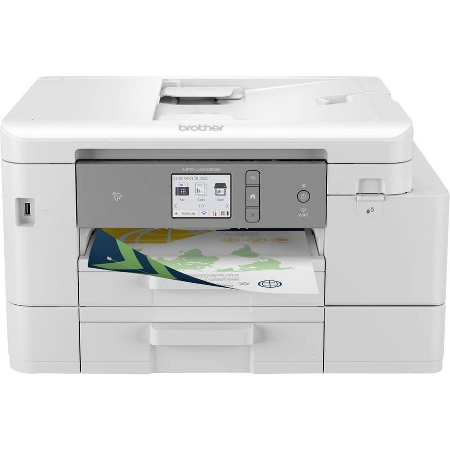 brother  MFC-J4540DW Multifunktionsdrucker Tintenstrahl Farbe A4 Drucker, Scanner, Kopierer, Fax Duplex, LAN 