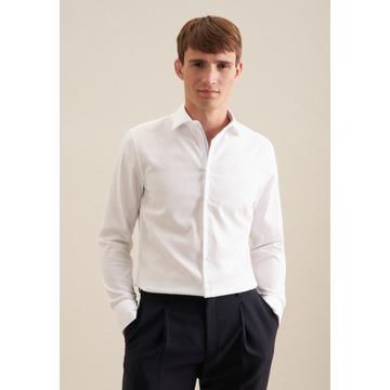 Business Hemd Slim Fit Langarm Uni