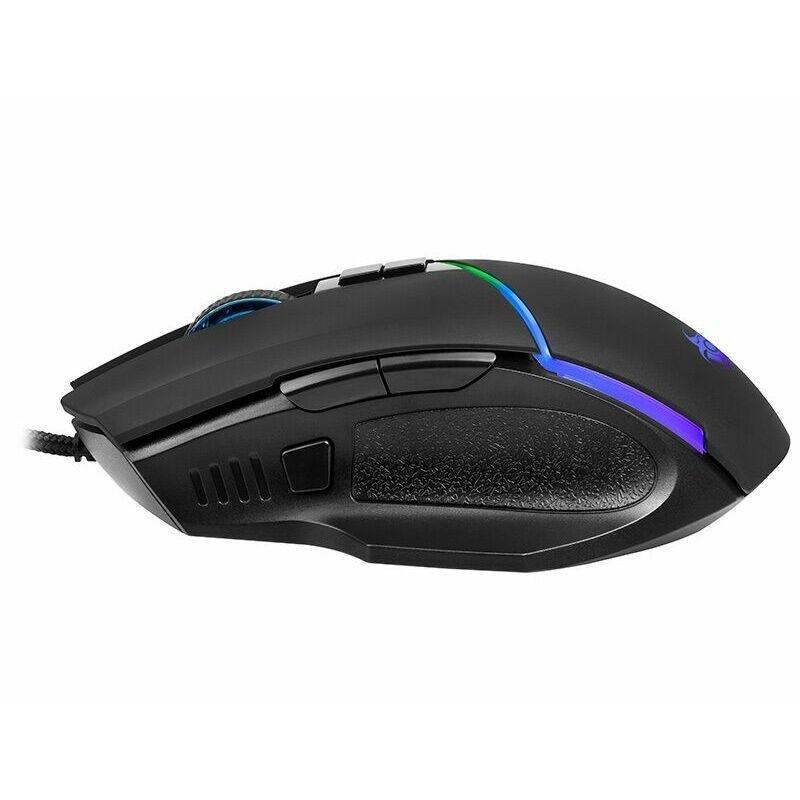 TRACER  Souris d'ordinateur optique - USB - 1000–6400 DPI - lumière RVB 