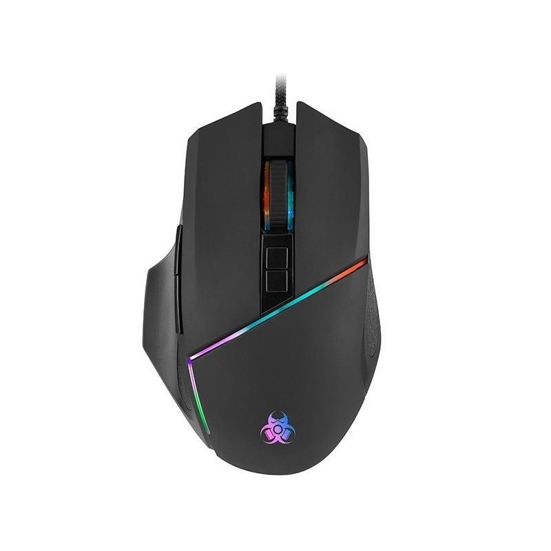 TRACER  Mouse ottico per computer - USB - 1000–6400 DPI - Luce RGB 