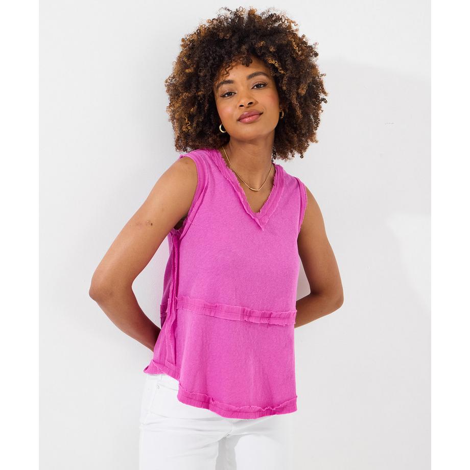 Boho Weste mit lockerer Passform