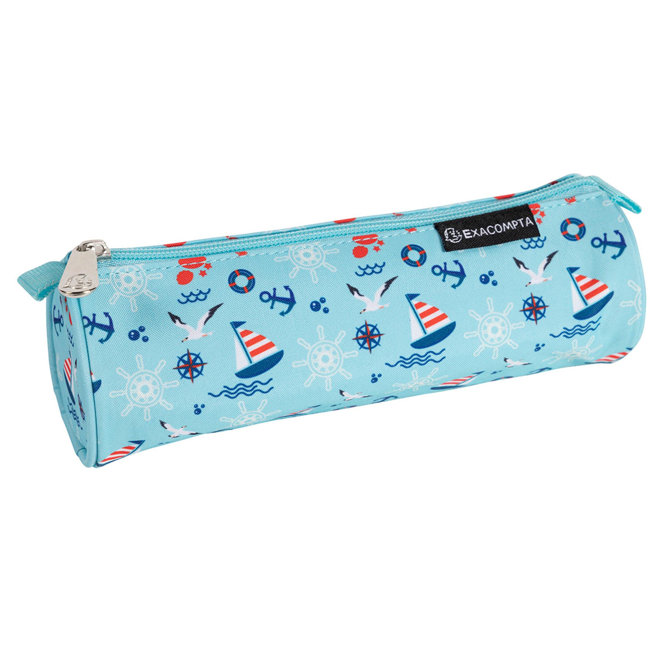 Exacompta  Trousse ronde Polyester imprimé Dream - 22,5x7,5cm - x 16 