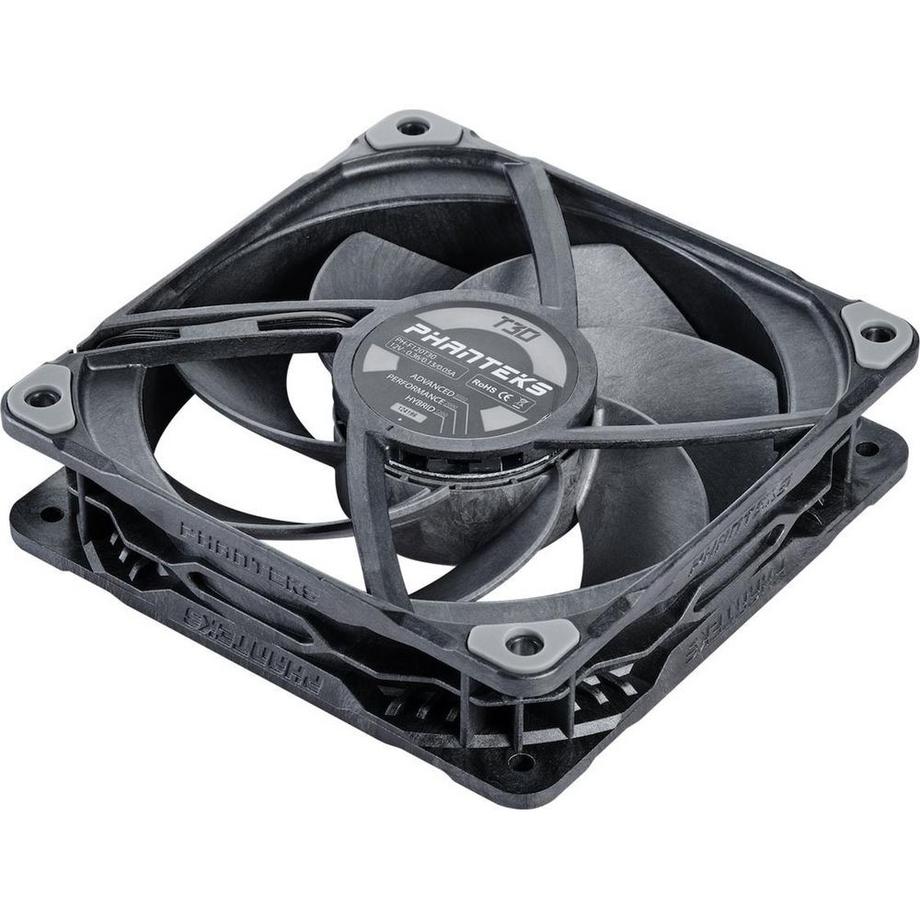 Phanteks  PH-F120T30_BG sistema di raffreddamento per computer Ventilatore 12 cm Nero 1 pz 