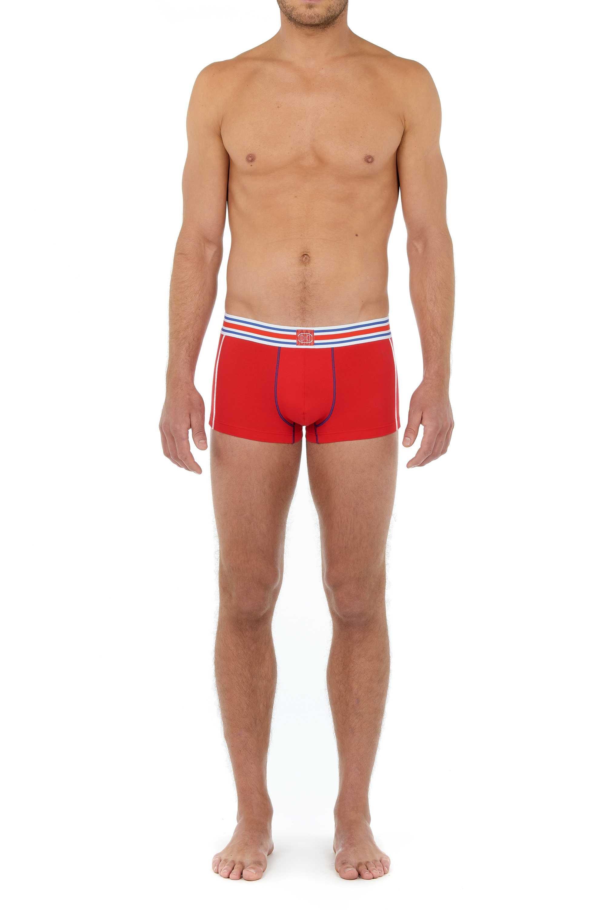 HOM  Boxer  Conforme à la silhouette-Tie Break Trunk 