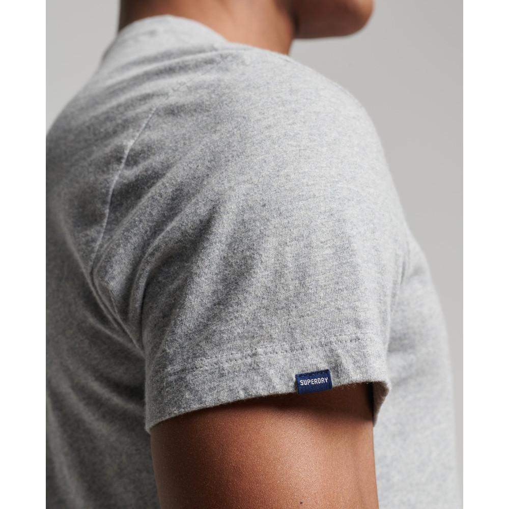 Superdry VINTAGE LOGO EMB VEE TEE V-Ausschnitt T-Shirt  