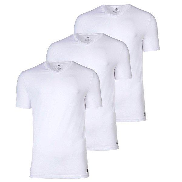 Image of adidas T-shirt 3er Pack Bequem Sitzend Herren Weiss M