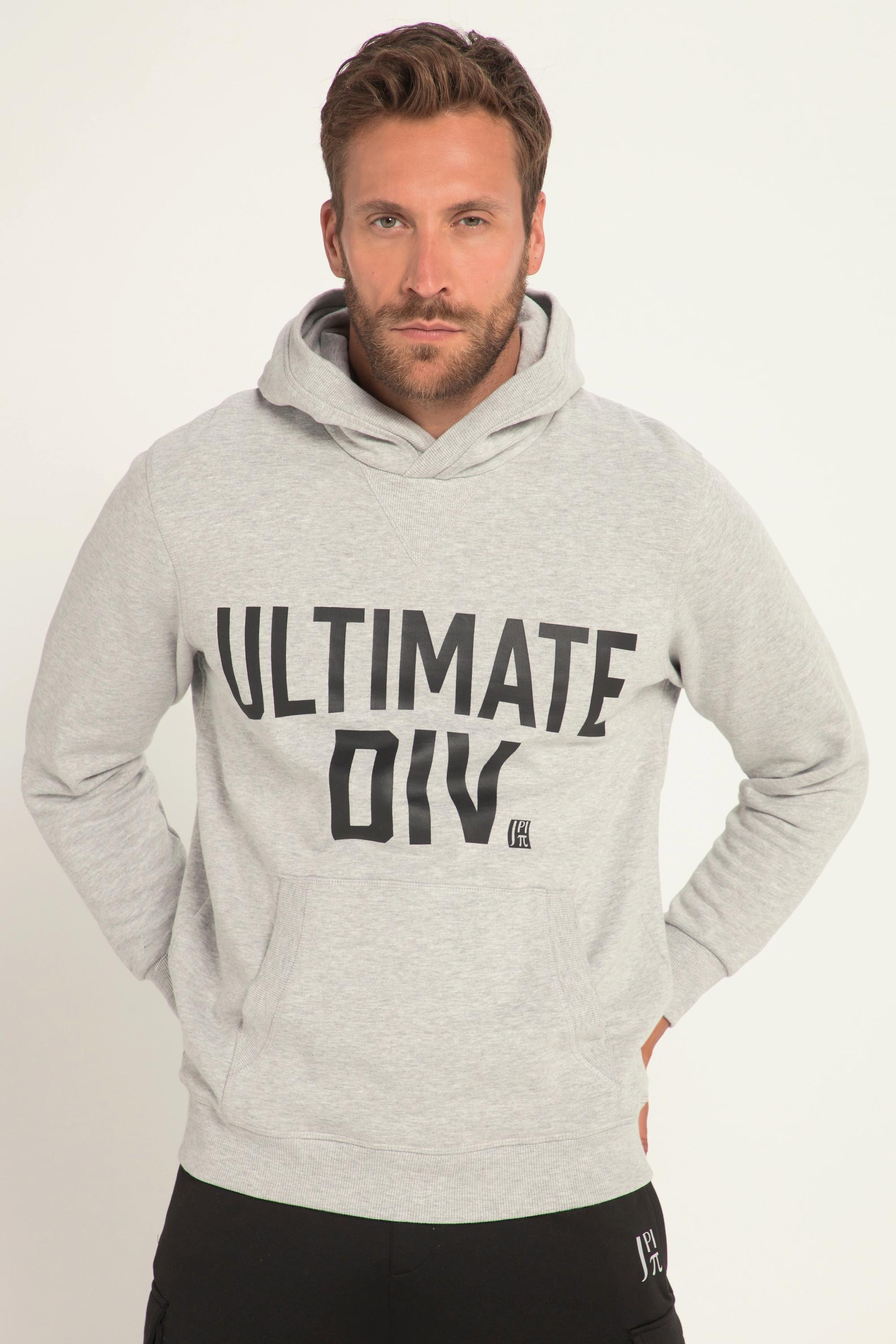 JP1880 Felpa con cappuccio Fitness Ultimate Print Tasca a marsupio  