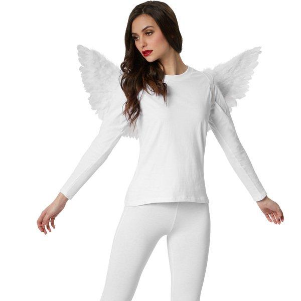 Tectake  Flauschige Engelsflügel 77 x 37 cm 