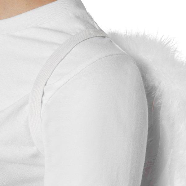 Tectake  Ailes d'ange duveteuses 77 x 37 cm 