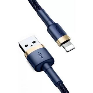 Baseus  CALKLF-CV3 Lightning-Kabel 2 m Blau, Gold 