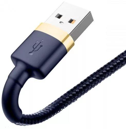 Baseus  CALKLF-CV3 Lightning-Kabel 2 m Blau, Gold 