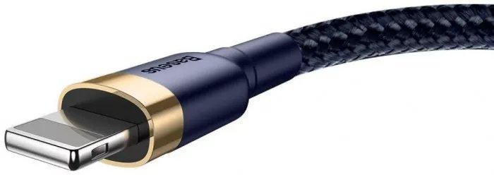 Baseus  CALKLF-CV3 Lightning-Kabel 2 m Blau, Gold 