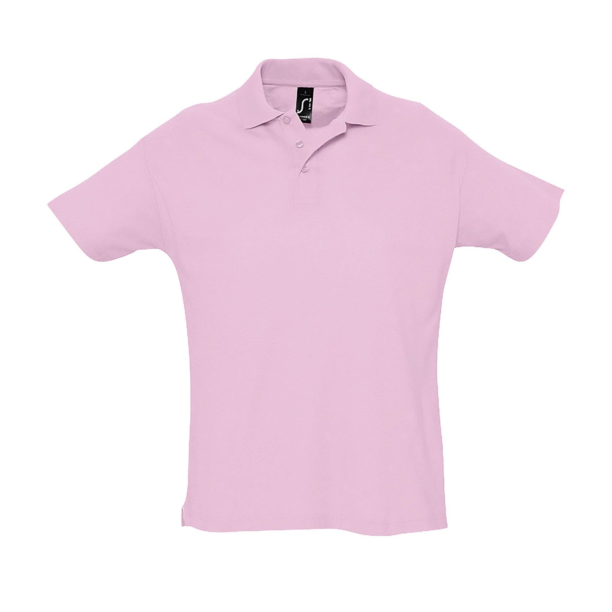 Image of Summer Ii Pique Poloshirt, Kurzarm Herren Pink XL