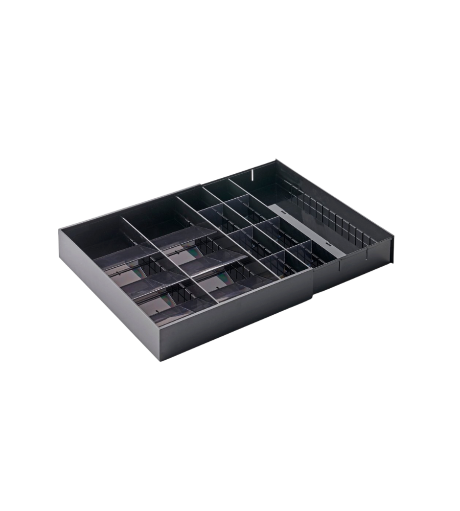 Image of Tower Schubladen Organizer Besteck Schwarz Unisex Schwarz 30cm