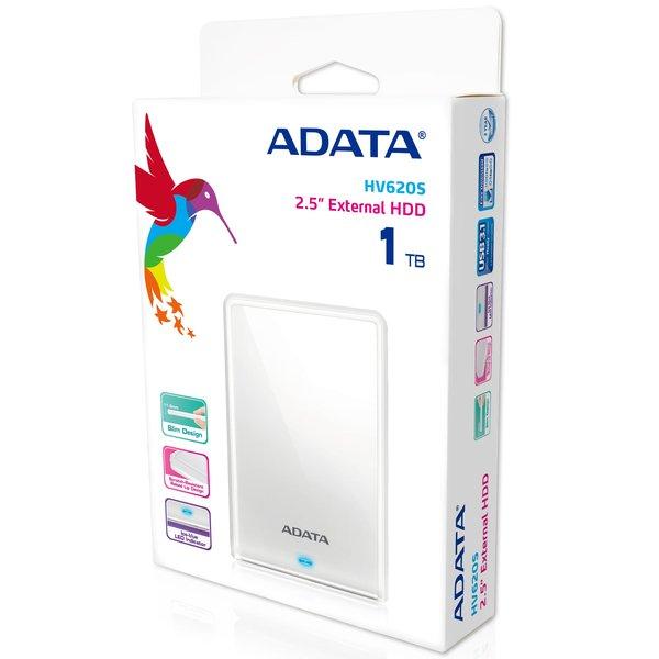 ADATA  ADATA AHV620S-1TU3-CWH Externe Festplatte 1000 GB Weiß 