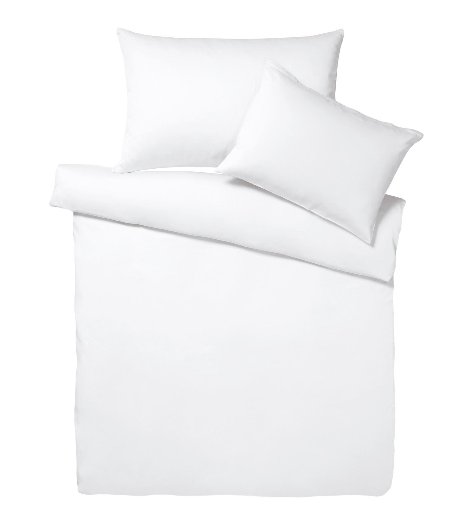 Living Home Uni Perkal Taie de duvet  