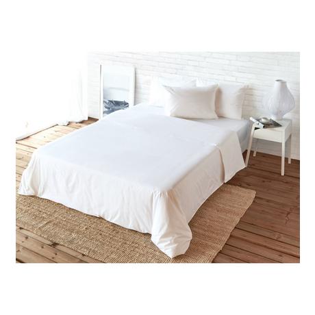 Living Home Uni Perkal Taie de duvet  