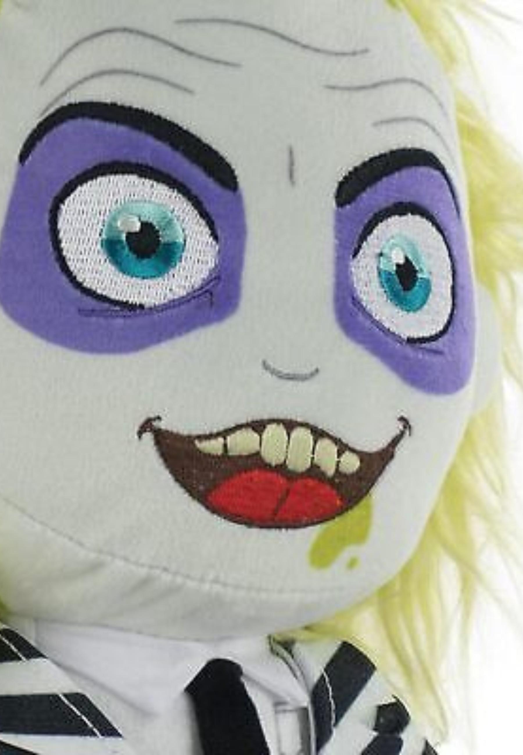 Disney  Peluche Beetlejuice – Douce et Effrayante en Position Assise (25cm) 