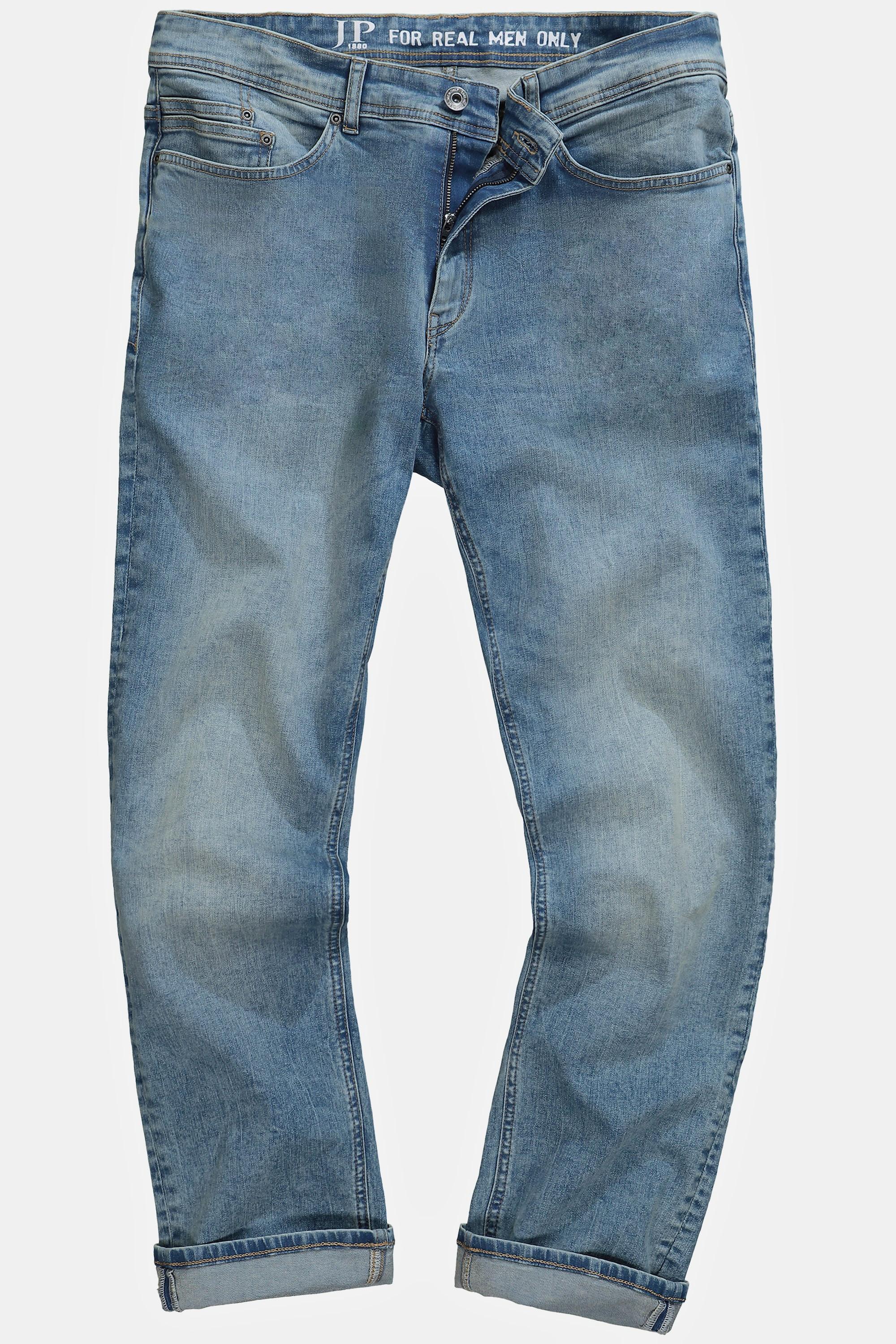 JP1880  Jean en denim FLEXNAMIC®. Coupe Straight Fit ventre confort 5 poches - jusqu'au 38/74 