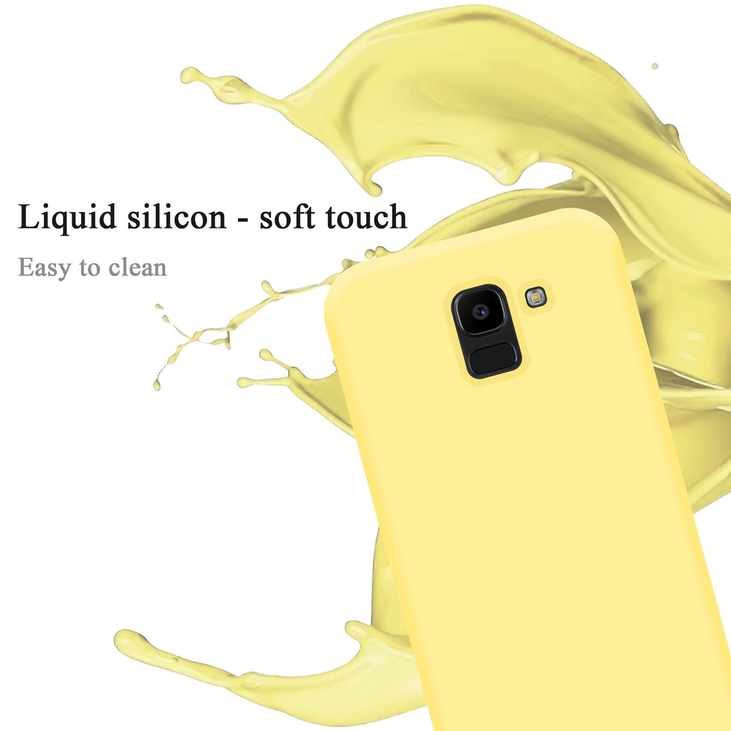 Cadorabo  Hülle für Samsung Galaxy J6 2018 TPU Silikon Liquid 