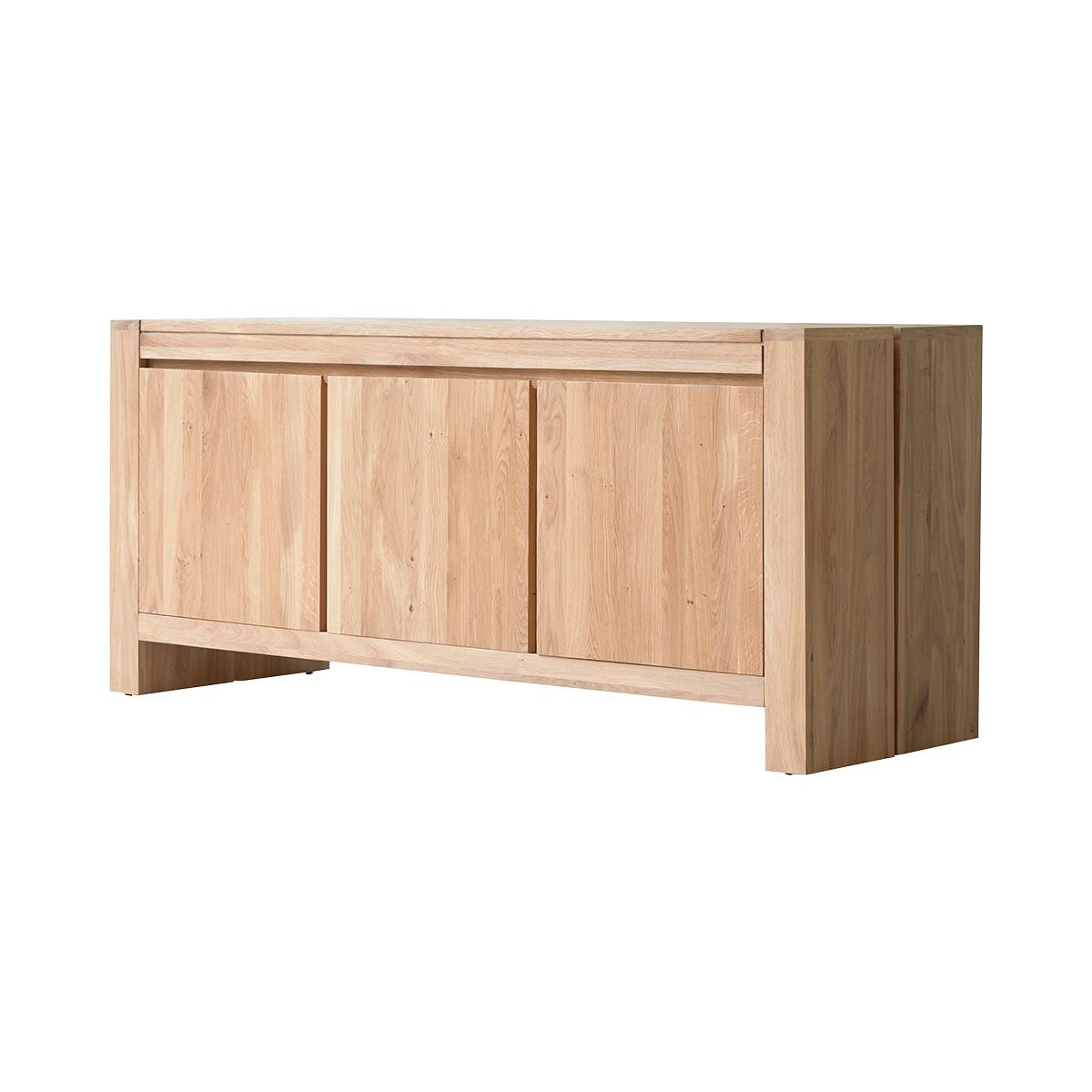 Image of Buffet Aus Massivem Eichenholz 160 Cm Eden Unisex Zimt ONE SIZE