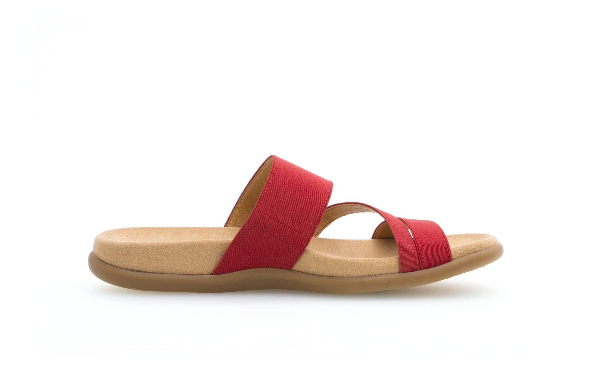 Image of Synthetik Flip Flop Damen Rot 43