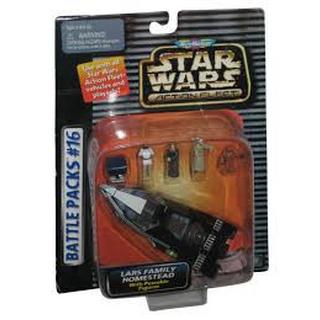 Takara Tomy  Star Wars Action Fleet Micro Machines Battle Pack #16 Lars Family Homestead 