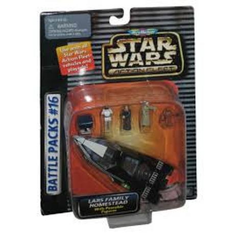 Takara Tomy  Star Wars Action Fleet Micro Machines Battle Pack #16 Lars Family Homestead 