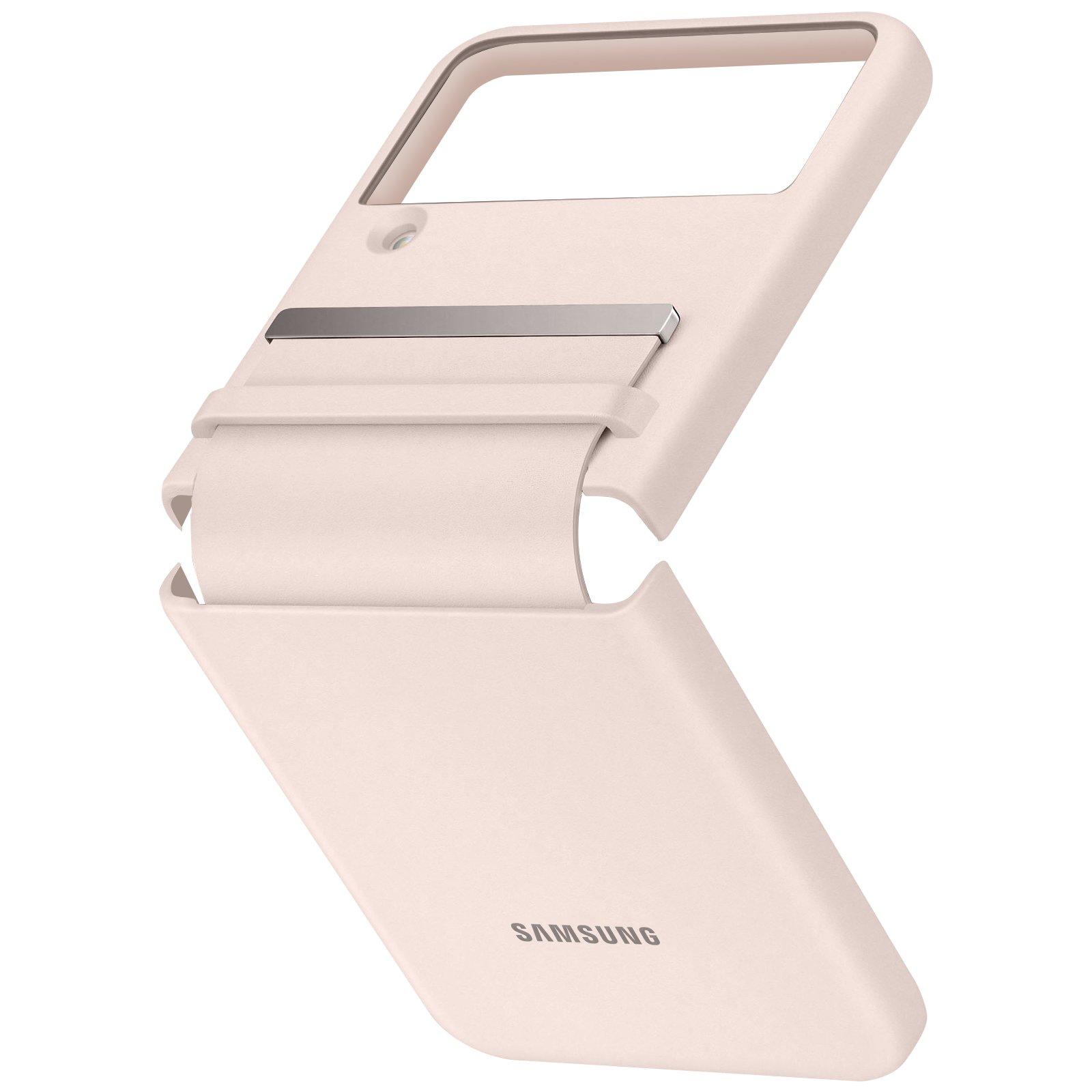 SAMSUNG  Samsung Z Flip4 Leather Cover Peach 