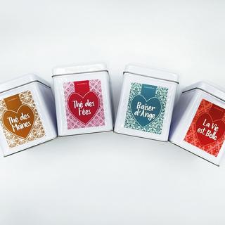 Smartbox  Perlen des Wohlbefindens für zu Hause: Auswahl von 4 Tees und 1 Teedose - Geschenkbox 