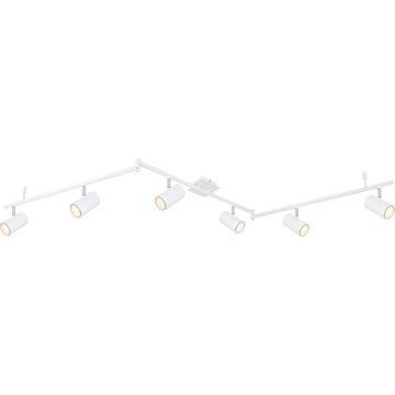 Spot Robby métal blanc 6xGU10