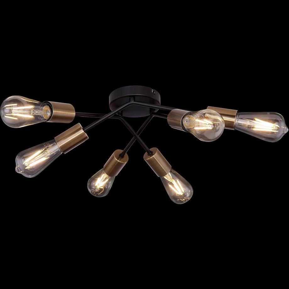 mutoni Deckenleuchte Sarini Metall  6xE27  