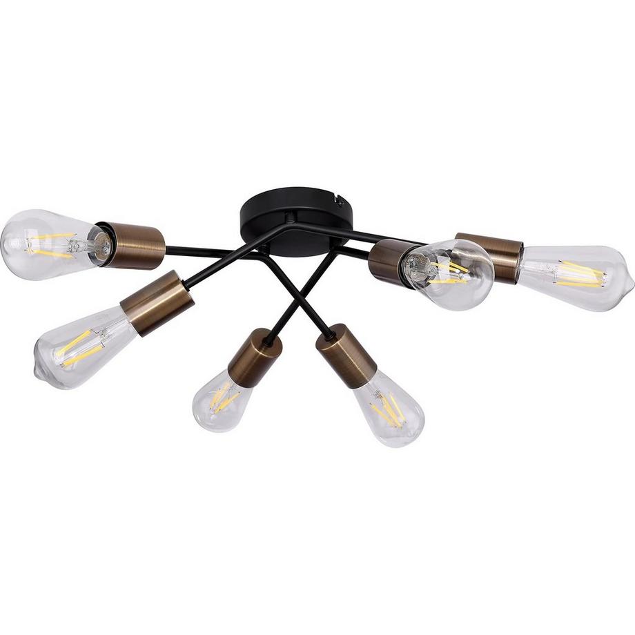 mutoni Deckenleuchte Sarini Metall  6xE27  