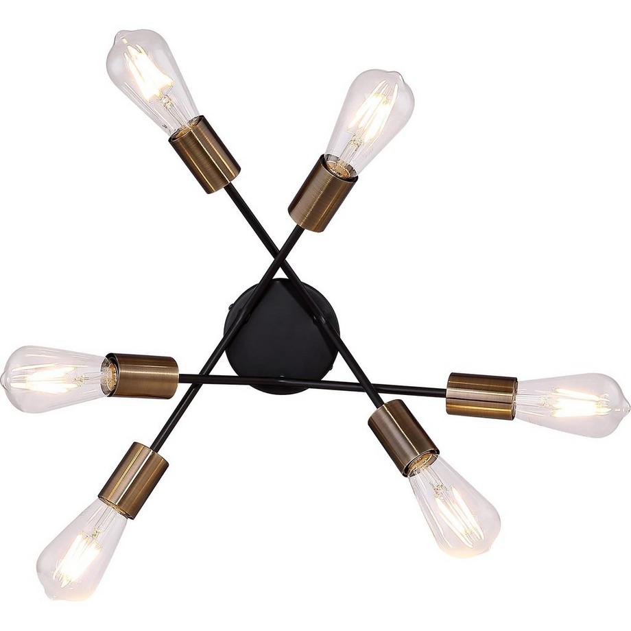 mutoni Deckenleuchte Sarini Metall  6xE27  