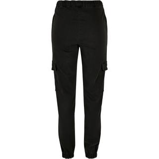 URBAN CLASSICS High Waist Knitted Denim Cargohose  