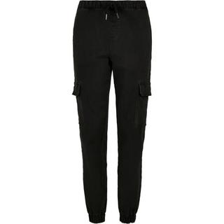 URBAN CLASSICS High Waist Knitted Denim Cargohose  