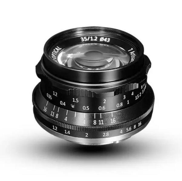 Image of 7Artisans 35mm F1.2 APS-C MK II (M4/3) Schwarz