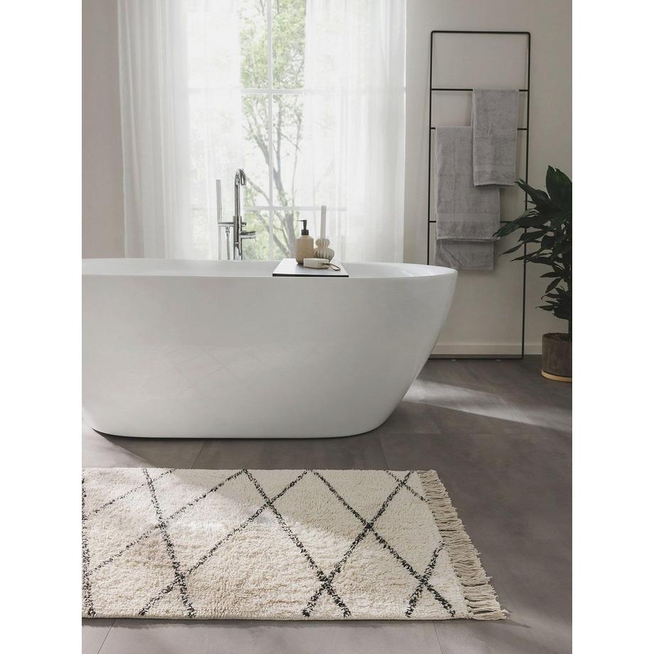 Benuta Badematte Naomi Cream  